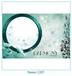 marco de fotos de flores 1397