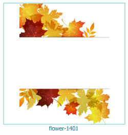 marco de fotos de flores 1401