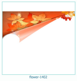 marco de fotos de flores 1402