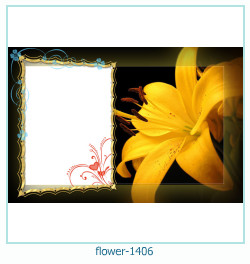 marco de fotos de flores 1406