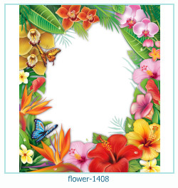 marco de fotos de flores 1408