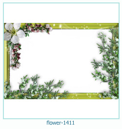 marco de fotos de flores 1411
