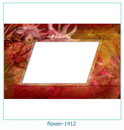 marco de fotos de flores 1412
