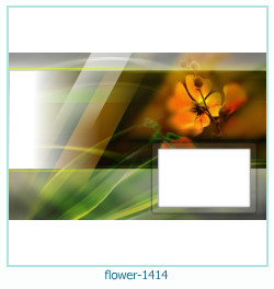marco de fotos de flores 1414