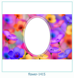 marco de fotos de flores 1415