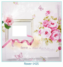 marco de fotos de flores 1425