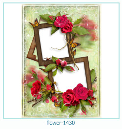 marco de fotos de flores 1430