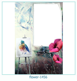 marco de fotos de flores 1456