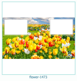 marco de fotos de flores 1473