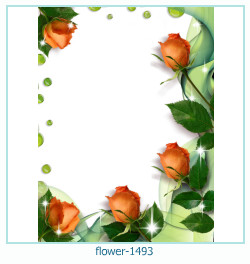 marco de fotos de flores 1493