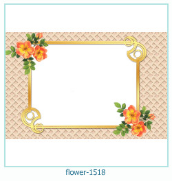 marco de fotos de flores 1518