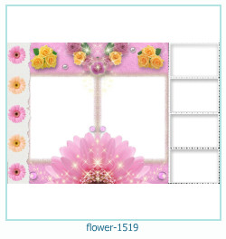 marco de fotos de flores 1519