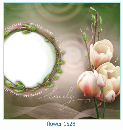 marco de fotos de flores 1528