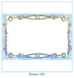 marco de fotos de flores 154