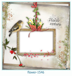 marco de fotos de flores 1546