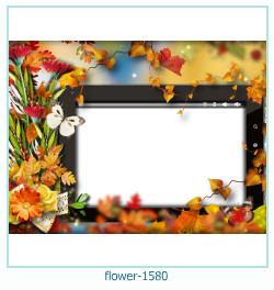 marco de fotos de flores 1580