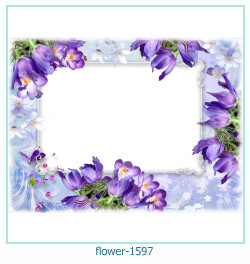 marco de fotos de flores 1597