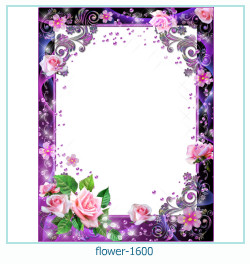 marco de fotos de flores 1600