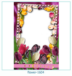marco de fotos de flores 1604