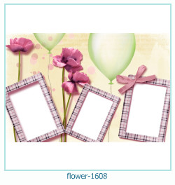 marco de fotos de flores 1608