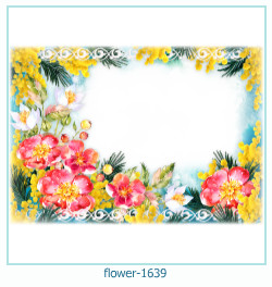 marco de fotos de flores 1639