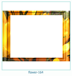 marco de fotos de flores 164