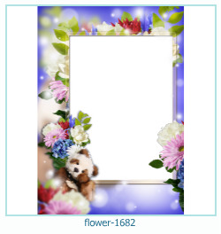 marco de fotos de flores 1682