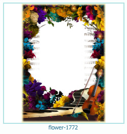 marco de fotos de flores 1772
