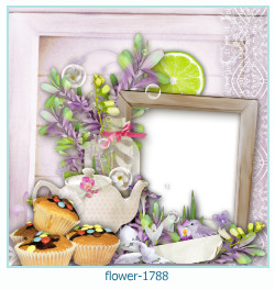 marco de fotos de flores 1788