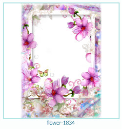 marco de fotos de flores 1834