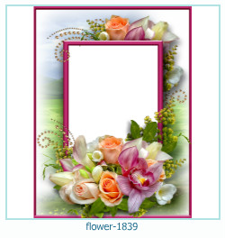 marco de fotos de flores 1839
