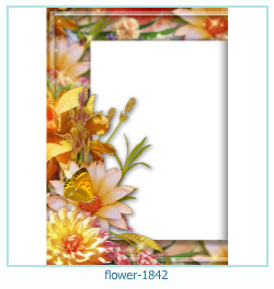marco de fotos de flores 1842