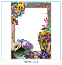 marco de fotos de flores 1873
