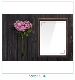 marco de fotos de flores 1876