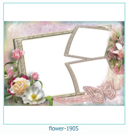 marco de fotos de flores 1905