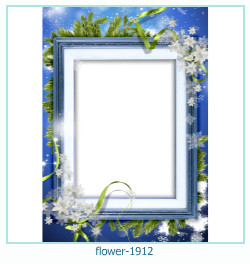 marco de fotos de flores 1912
