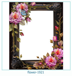 marco de fotos de flores 1921