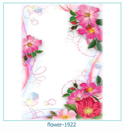 marco de fotos de flores 1922