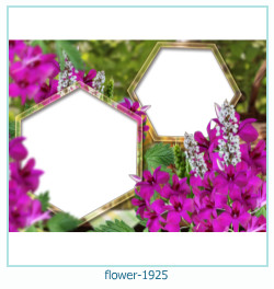 marco de fotos de flores 1925