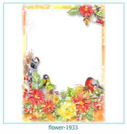 marco de fotos de flores 1933