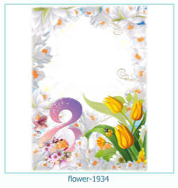 marco de fotos de flores 1934