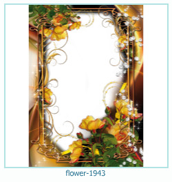 marco de fotos de flores 1943