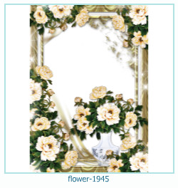 marco de fotos de flores 1945