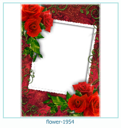marco de fotos de flores 1954
