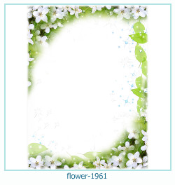 marco de fotos de flores 1961