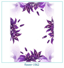 marco de fotos de flores 1962