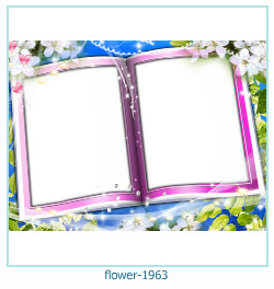 marco de fotos de flores 1963