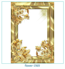 marco de fotos de flores 1969
