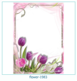 marco de fotos de flores 1983