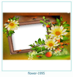 marco de fotos de flores 1995